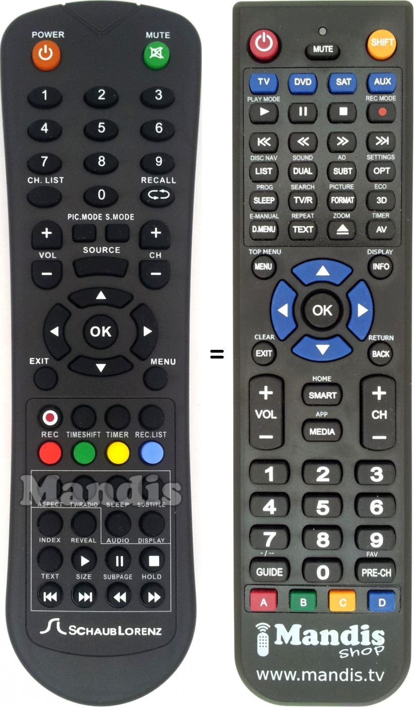 TÉLÉCHARGER TELECOMMANDE UNIVERSELLE SCHAUB LORENZ